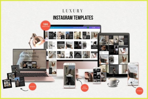 Luxury Instagram Templates preview